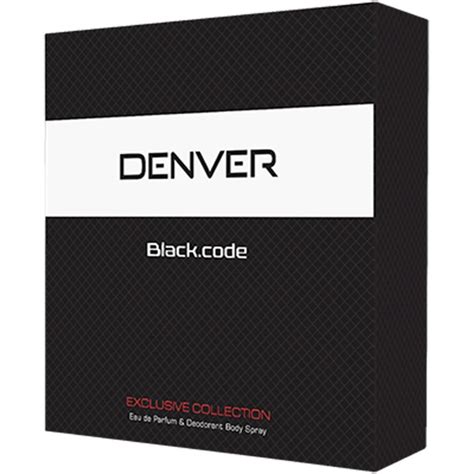 denver black code collection.